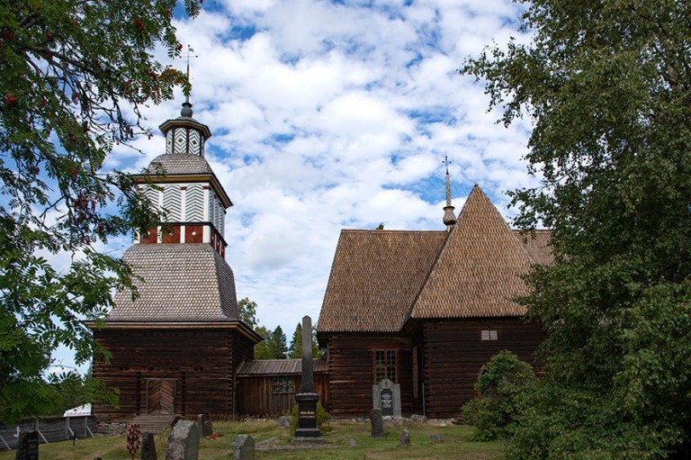 FI_180825 Suomi_0068 Petäjäveden vanha kirkko Keski-Suomessa