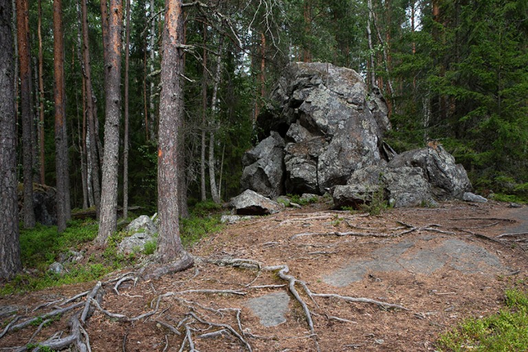 FI_200707 Suomi_0146 Siirtolohkare Linnansaaren kansallispuistos