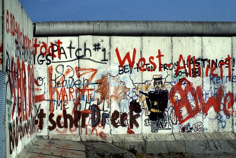 DE015712 Saksa (BRD) Berliinin muuria Länsi-Berliinistä 1983